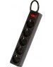Сетевой фильтр SMARTBUY (SBSP-30-K) - 5 роз х 3 м - черный