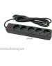 Сетевой фильтр SMARTBUY (SBSP-30-K) - 5 роз х 3 м - черный
