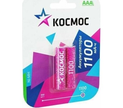 Аккумулятор КОСМОС KOCR03NIMH(1100MAH)