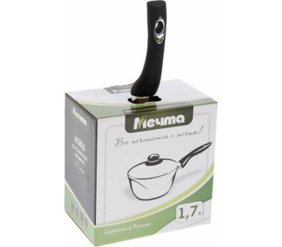 Ковш МЕЧТА 82701 Гранит 1,7л