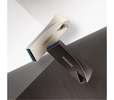USB флеш SAMSUNG 64GB BAR PLUS USB 3.1 200МВ/S серый