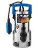 Дренажный насос ЗУБР НПГ-Т3-1100-С Насос погружной дренажный для грязной воды