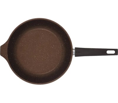 Сковорода КУКМОР смк263а а/пр литая 26см съемн/руч Кофейный мрамор
