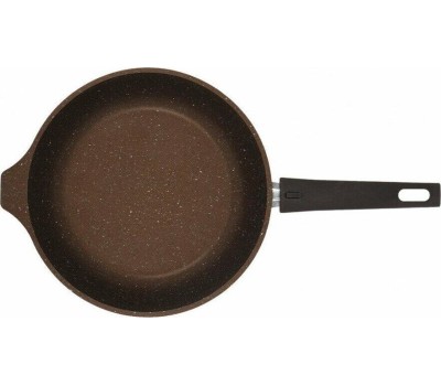Сковорода КУКМОР смк263а а/пр литая 26см съемн/руч Кофейный мрамор