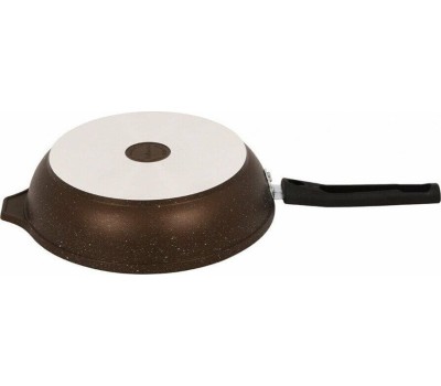 Сковорода КУКМОР смк263а а/пр литая 26см съемн/руч Кофейный мрамор