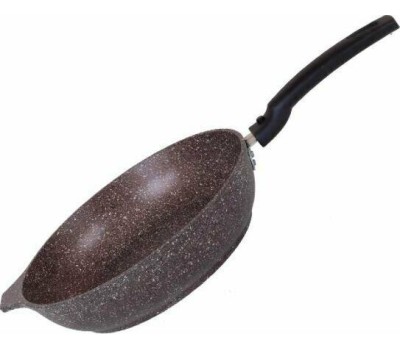 Сковорода КУКМОР смк263а а/пр литая 26см съемн/руч Кофейный мрамор