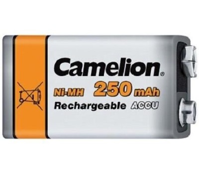 Аккумулятор CAMELION (5014) 9V-250mAh Ni-Mh BL-1 (NH-9V250BP1, аккумулятор,9В)