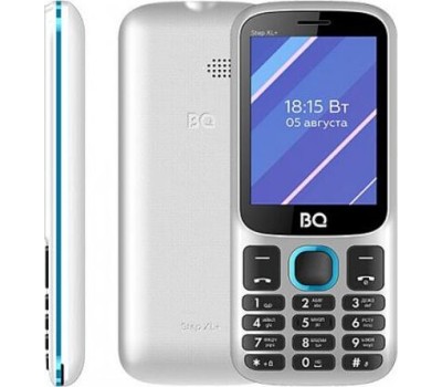 Телефон мобильный BQ 2820 Step XL+ White/Blue