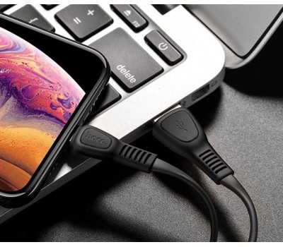 Дата-кабель 8 Pin HOCO (6931474711663) X40 USB (m) - 8 Pin (m) 1.0m - белый