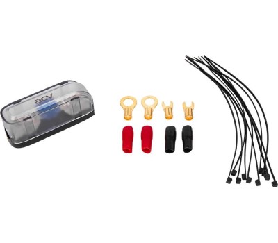 Комплект проводов ACV KIT 4.8SL (Silver=ECO) (4-кан усил-ля 8AWG/Mini ANL 60A)