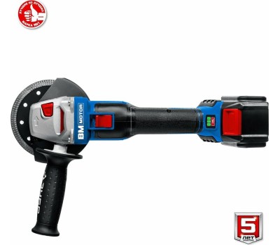 УШМ ЗУБР AB-125-42 20В, 2аккум., 125мм, бесщеточный