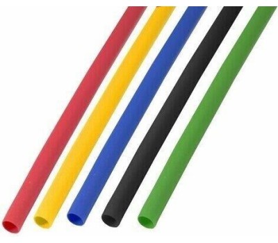 REXANT (29-0162) ТУТ 12,0/6,0 ММ, УПАКОВКА 50 ШТ. ПО 1 М, РАЗНОЦВЕТНАЯ