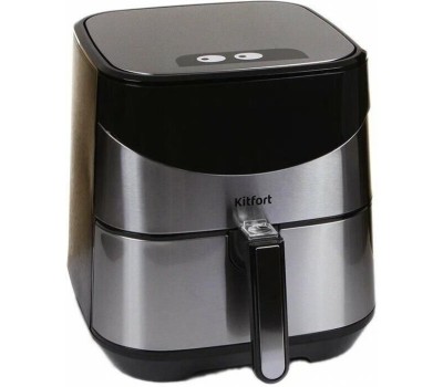 Аэрогриль KITFORT КТ-2231 серебристый/черный