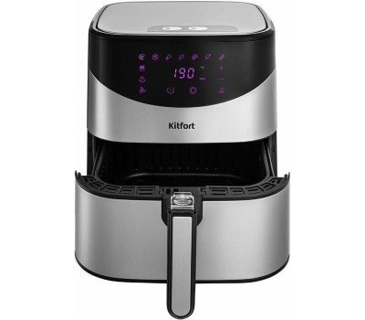 Аэрогриль KITFORT КТ-2231 серебристый/черный
