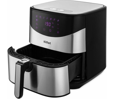 Аэрогриль KITFORT КТ-2231 серебристый/черный