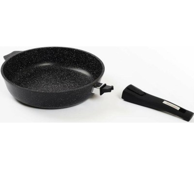 Сковорода МЕЧТА 24802И Гранит black Induction Pro 24см