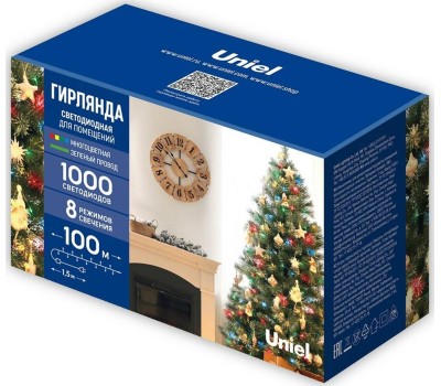 Гирлянда UNIEL (UL-00009932) ULD-S10000-1000/DGA MULTI IP20