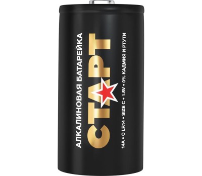 Алкалиновая батарейка СТАРТ (19139) LR14-BL2 N