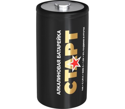 Алкалиновая батарейка СТАРТ (19139) LR14-BL2 N