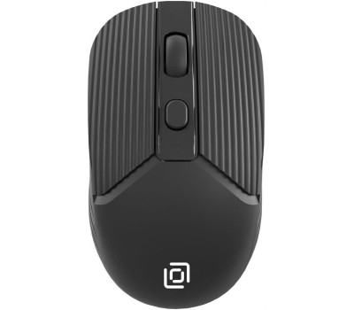 OKLICK Мышь Оклик 509MW black черный оптическая (1600dpi) беспроводная USB для ноутбука (3but)