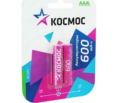 Аккумулятор КОСМОС KOCR03NIMH(600MAH) фуксия