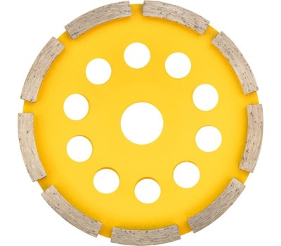 Чашка алмазная KRANZ (KR-90-0150) Чашка алмазная шлифовальная, однорядная, 125х22,2мм