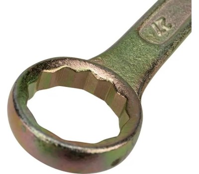 Ключ гаечный REXANT (12-5816-2) Ключ комбинированный 27мм, желтый цинк