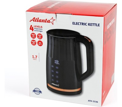 Чайник электрический ATLANTA ATH-2536 (black)