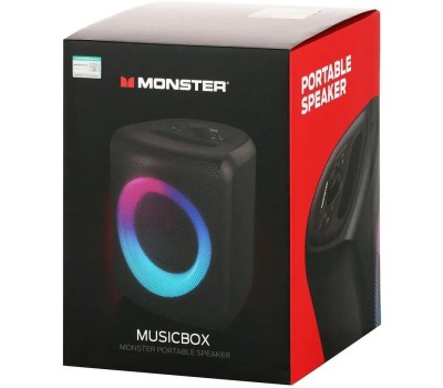 Колонка портативная MONSTER Musicbox (MS22150) чёрная