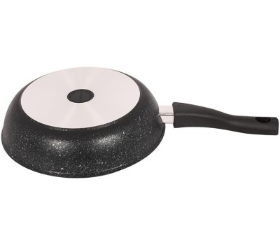 Сковорода KUKMARA Смт26604а а/пр литая 26см съемн/руч стекл/кр Темный мрамор
