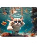 CACTUS Коврик для мыши Fish Cat рисунок 300x250x3мм (CS-MPC-D15M)