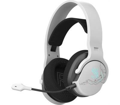 A4TECH Наушники с микрофоном Bloody GR370 белый мониторные BT/Radio/3.5mm оголовье (GR370)