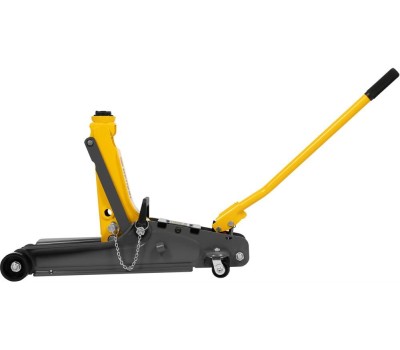 Домкрат гидравлический DENZEL Домкрат гидравлический подкатной с фиксатором, 2,5 т, 85-385 мм 51232