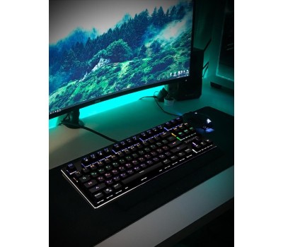 SUNWIND Клавиатура SW-K900G, проводная, USB, механическая, черный [1422332]