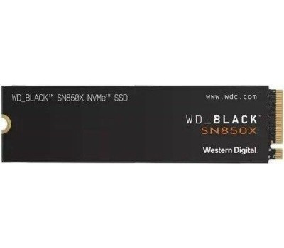 Накопитель SSD WD SSD накопитель Black SN850X S100T2X0E 1ТБ, M.2 2280, PCIe 4.0 x4, NVMe, M.2