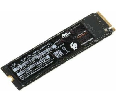 Накопитель SSD WD SSD накопитель Black SN850X S100T2X0E 1ТБ, M.2 2280, PCIe 4.0 x4, NVMe, M.2