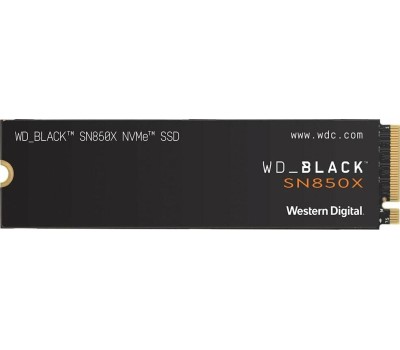 Накопитель SSD WD SSD накопитель Black SN850X S100T2X0E 1ТБ, M.2 2280, PCIe 4.0 x4, NVMe, M.2