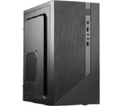 FOXLINE Корпус MiniTower Forza FZ-015 450W черный (mATX, 450W, 2xUSB2.0, no fan) (FZ-015-SX450R)