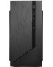 FOXLINE Корпус MiniTower Forza FZ-015 450W черный (mATX, 450W, 2xUSB2.0, no fan) (FZ-015-SX450R)
