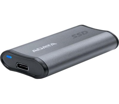 Внешний диск SSD A-DATA 500ГБ Внешний диск SSD SE880, USB-C, запись - 2000МБ/с, чтение - 2000МБ/с, серый [aeli-se880-500gcgy]