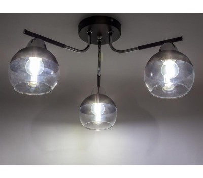 освещение HIPER Люстра Tommy H181-3, 3 х 60 Вт, черный