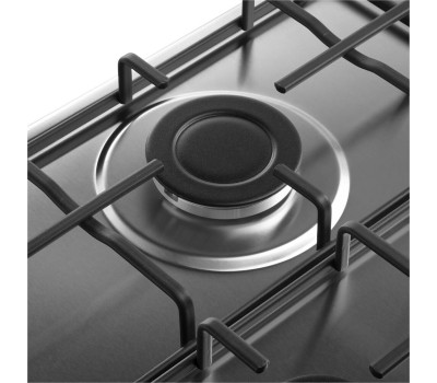 Варочная панель газовая MAUNFELD Газовая варочная панель EGHS.43.3STS-ES, 3 конфорки, нержавеющая сталь, серебристый