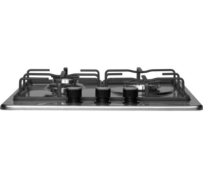 Варочная панель газовая MAUNFELD Газовая варочная панель EGHS.43.3STS-ES, 3 конфорки, нержавеющая сталь, серебристый