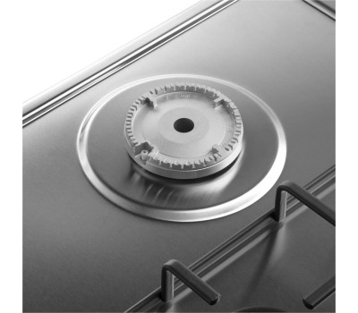 Варочная панель газовая MAUNFELD Газовая варочная панель EGHS.43.3STS-ES, 3 конфорки, нержавеющая сталь, серебристый