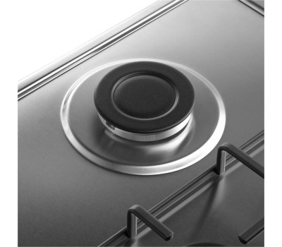 Варочная панель газовая MAUNFELD Газовая варочная панель EGHS.43.3STS-ES, 3 конфорки, нержавеющая сталь, серебристый