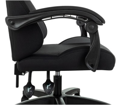 Кресло компьютерное игровое ZOMBIE Кресло игровое Void, ткань, до 120кг, шарнирные подлокотники, черный/серый