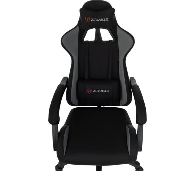 Кресло компьютерное игровое ZOMBIE Кресло игровое Void, ткань, до 120кг, шарнирные подлокотники, черный/серый