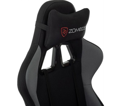 Кресло компьютерное игровое ZOMBIE Кресло игровое Void, ткань, до 120кг, шарнирные подлокотники, черный/серый