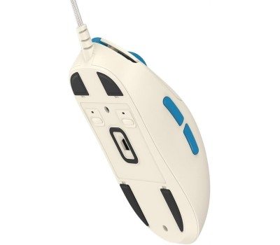 A4TECH Мышь проводная Bloody W72 Ultra Pixels Blue, игровая, оптическая, 20000dpi, рисунок и бежевый