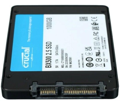 CRUCIAL Твердотельный накопитель SSD BX500 CT1000BX500SSD1 1TB 2.5